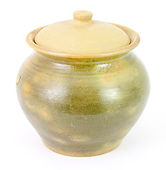 Image showing Ceramic rural pot