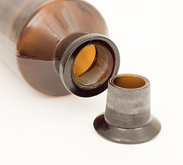 Image showing Bottle with a tight stopper