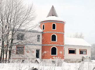 Image showing  Not finished house.