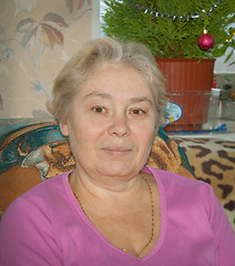 Image showing Mature woman of the house