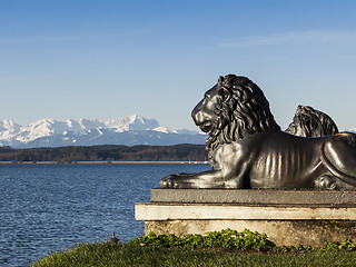 Image showing Tutzing lion head