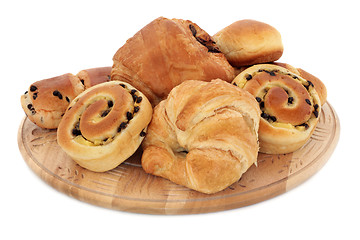 Image showing Croissant and Brioche Buns