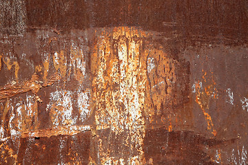 Image showing Rusty background