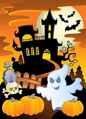 Image showing Scene with Halloween theme 5