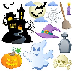 Image showing Halloween theme collection 1