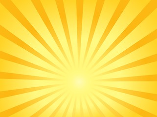 Image showing Sun theme abstract background 1