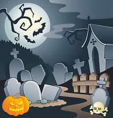 Image showing Cemetery theme image 1