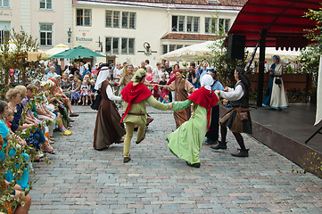 Image showing TALLINN, ESTONIA - JULY 8: Celebrating of Days  the Middle Ages 