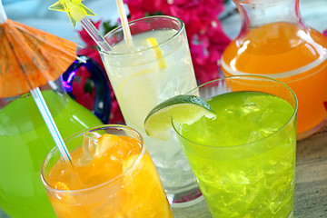 Image showing Summer Drinks