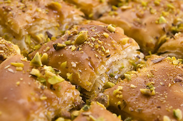 Image showing Baklava - traditional middle east sweet desert