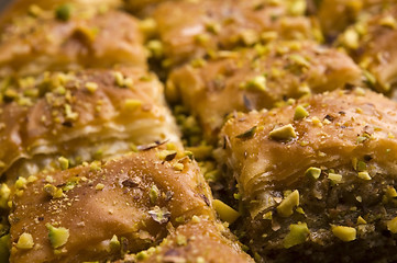 Image showing Baklava - traditional middle east sweet desert