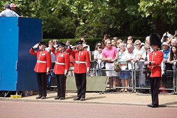 Image showing London, guards