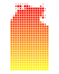 Image showing Map of Northern Territory