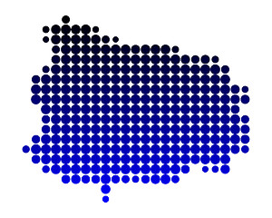 Image showing Map of Ischia