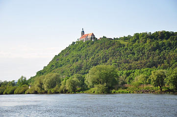 Image showing Danube with Bogenberg, Bavaria