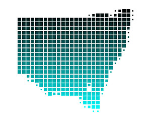Image showing Map of New South Wales