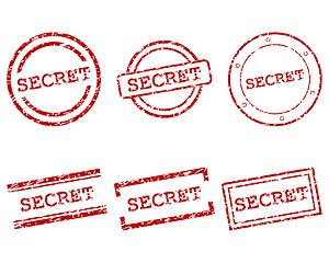 Image showing Secret stamps