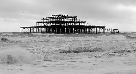 Image showing Brighton West Pier