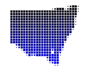 Image showing Map of New South Wales