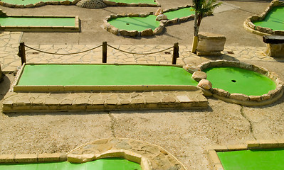 Image showing Minigolf