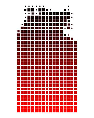 Image showing Map of Northern Territory