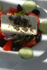 Image showing greek salad