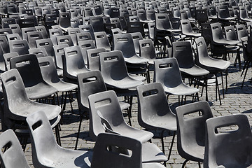 Image showing Empty chairs