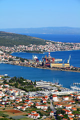 Image showing Trogir seaport
