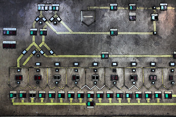 Image showing Factory switchboard