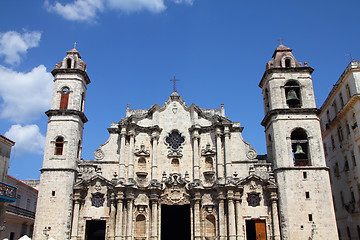 Image showing Havana cathedral