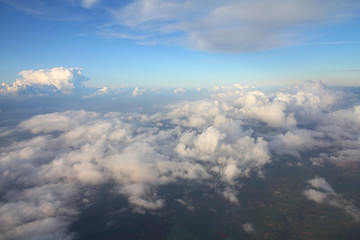 Image showing White clouds