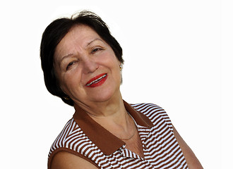 Image showing Happy grandmother