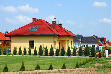 Image showing New houses