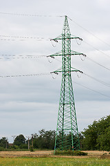 Image showing Columns high voltage