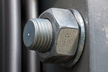 Image showing Nuts and bolts