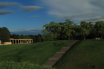 Image showing Forest cemetery