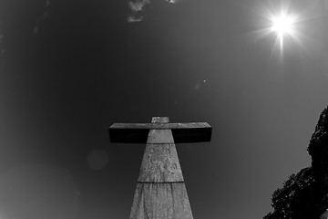 Image showing Forest cemetery