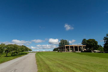 Image showing Forest cemetery