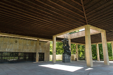 Image showing Forest cemetery