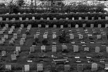 Image showing Forest cemetery