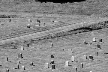 Image showing Forest cemetery