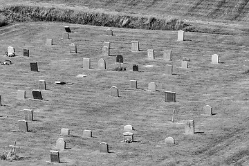 Image showing Forest cemetery