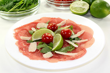 Image showing carpaccio