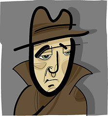 Image showing man in the hat illustration
