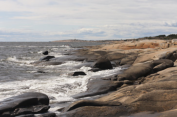 Image showing Norwegian coastline