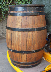 Image showing Barrel cask