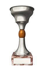 Image showing 3d trophy cup 