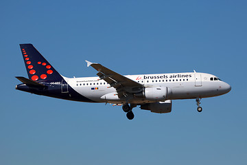 Image showing Brussels Airlines Airbus A319