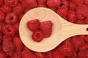 Image showing Raspberries