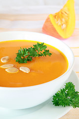 Image showing Pumpkin Soup